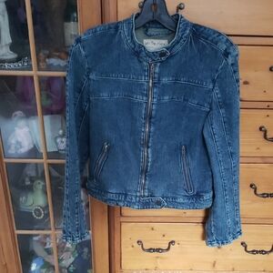 We The Free Dark Blue Jean Jacket